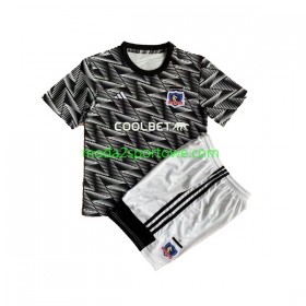 Koszulka Colo-Colo Dziecięcy Czwarty Stroje Piłkarskie 2023 Krótki Rękaw